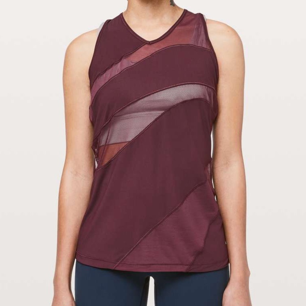 Lululemon Mesh In Motion Racerback Tank - Picture 2 of 4